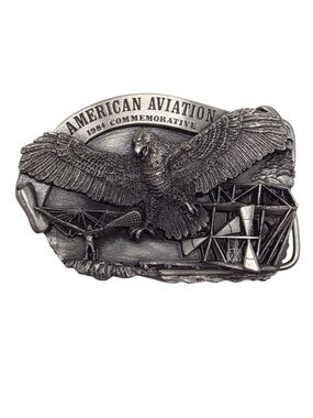 American Aviation 1984 Commemorative Arroyo Grande Buckle Co. #892 of 5000